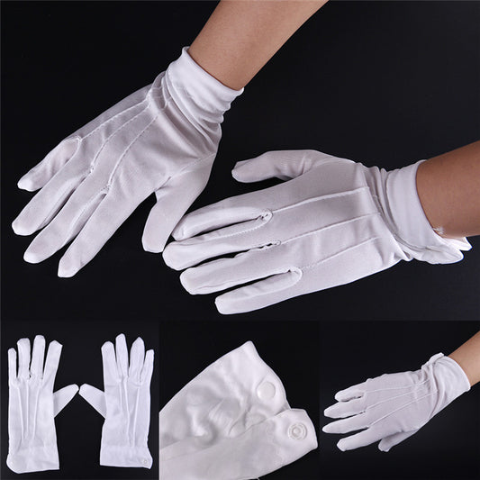 Clean cloth gloves