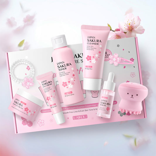 Cherry Blossom 8-piece Facial Skin
