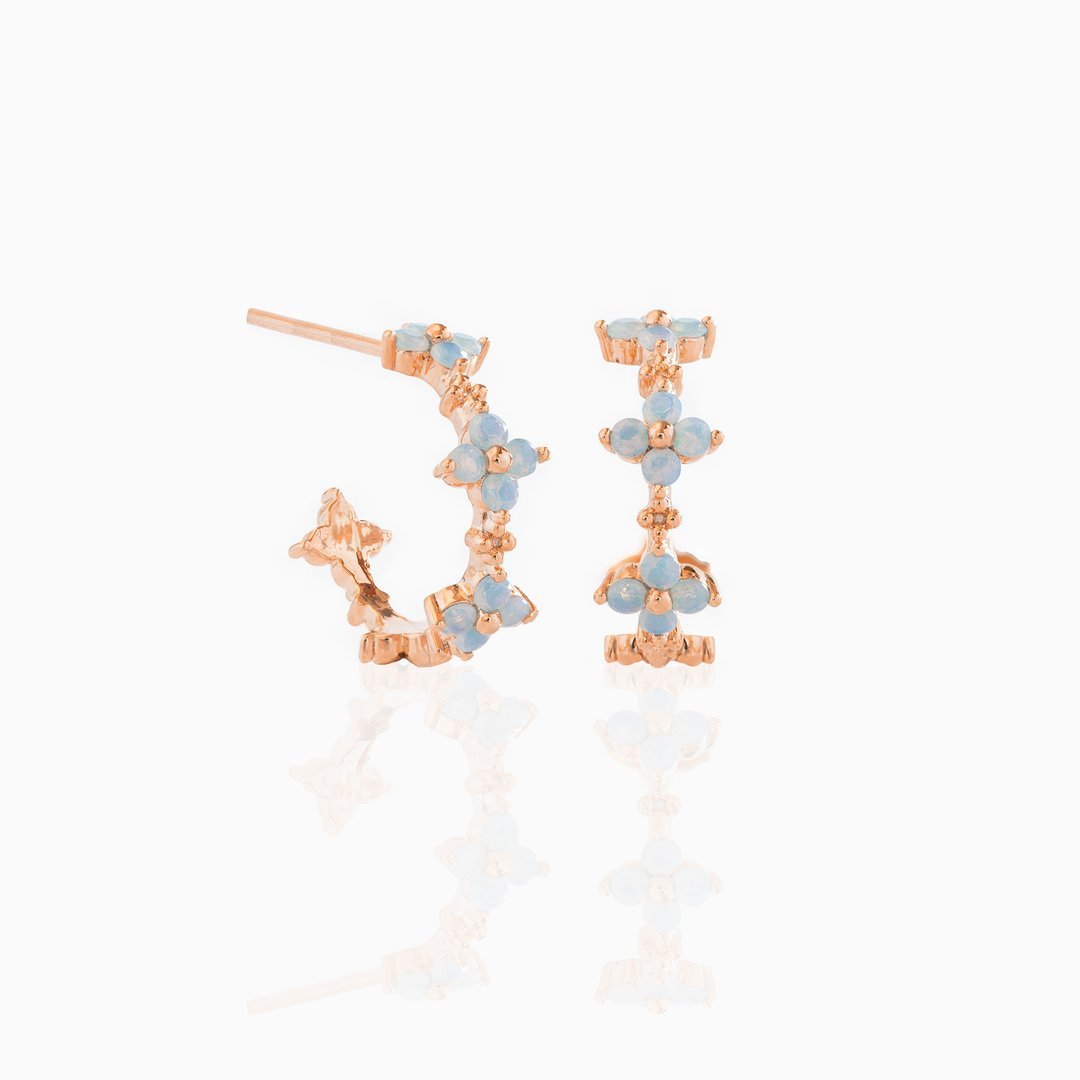 Flower Earrings With Picks And Drills