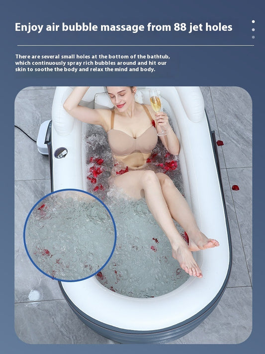 Inflatable Massage Bathtub Spa Bath Machine