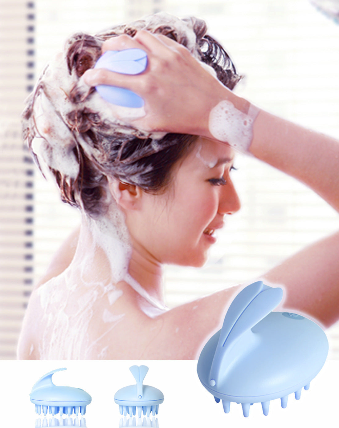 Head massage brush