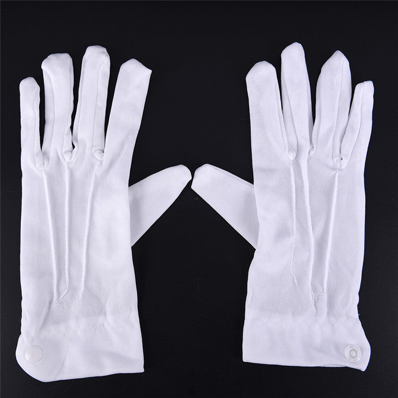 Clean cloth gloves
