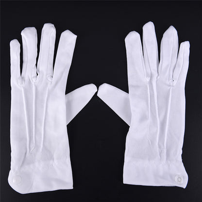 Clean cloth gloves