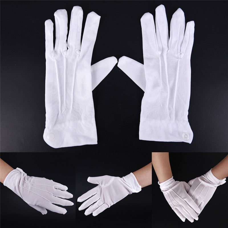 Clean cloth gloves