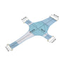 Cotton baby bath net cross