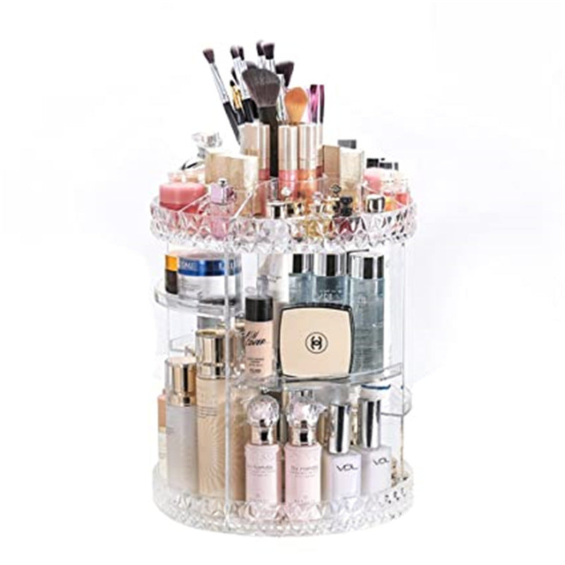 Diamond Pattern Cosmetic Box