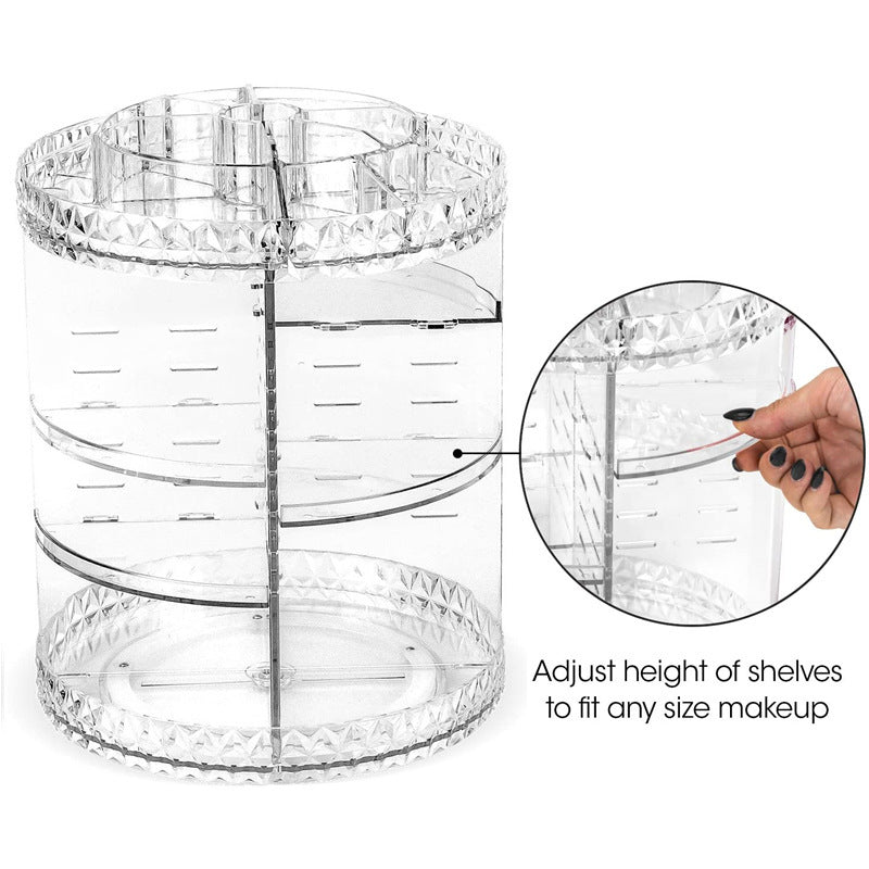 Diamond Pattern Cosmetic Box