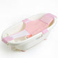 Cotton baby bath net cross