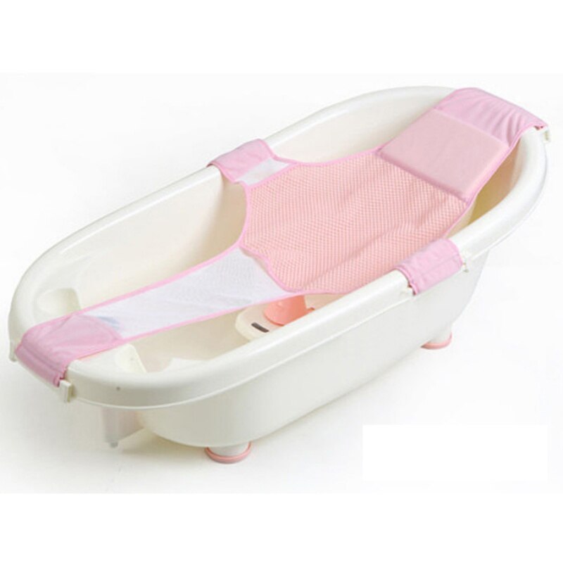 Cotton baby bath net cross