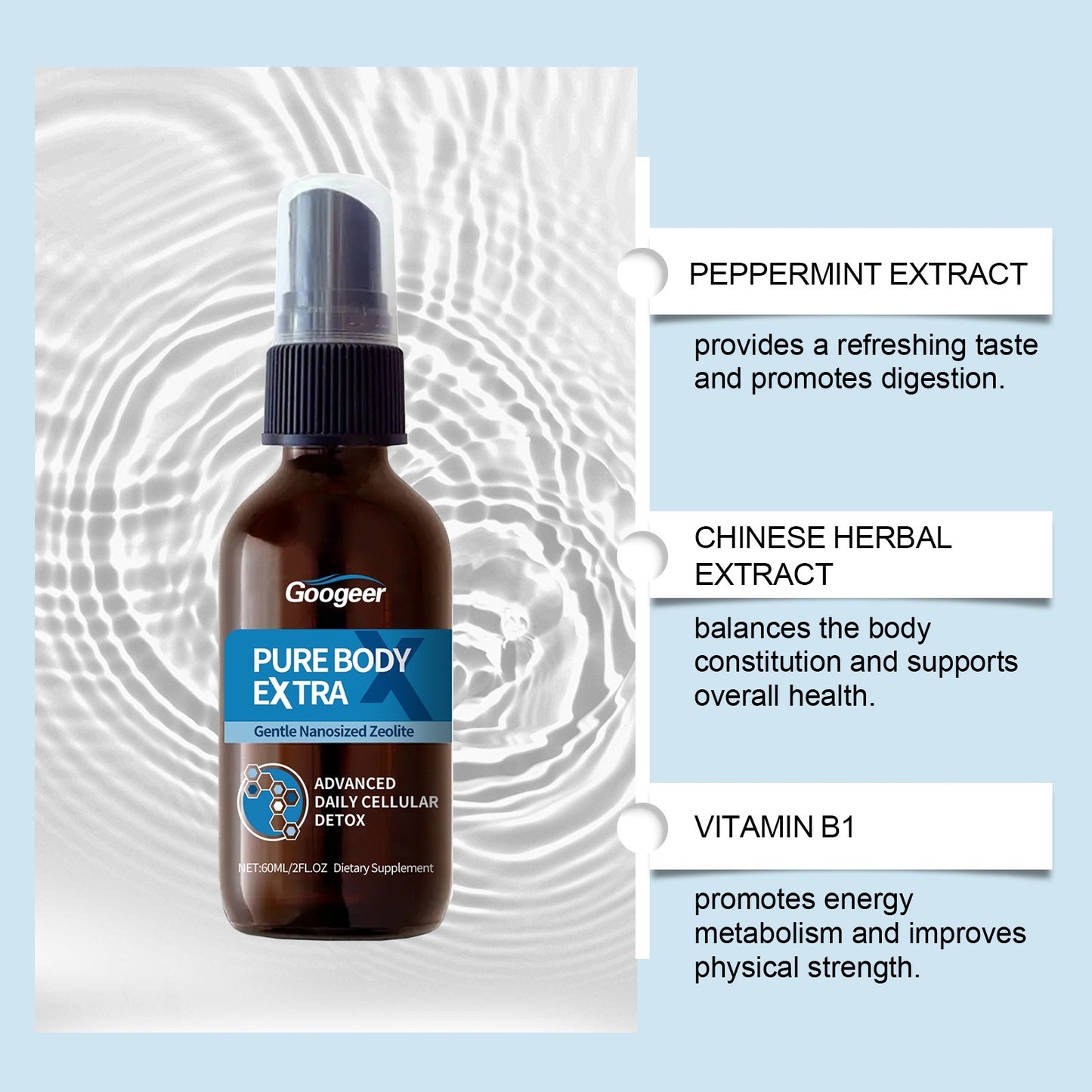 Googeer Body Care Oral Spray Body Treatment