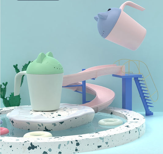 Baby Shower Plastic Shampoo Cup