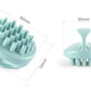 Silicone shampoo comb