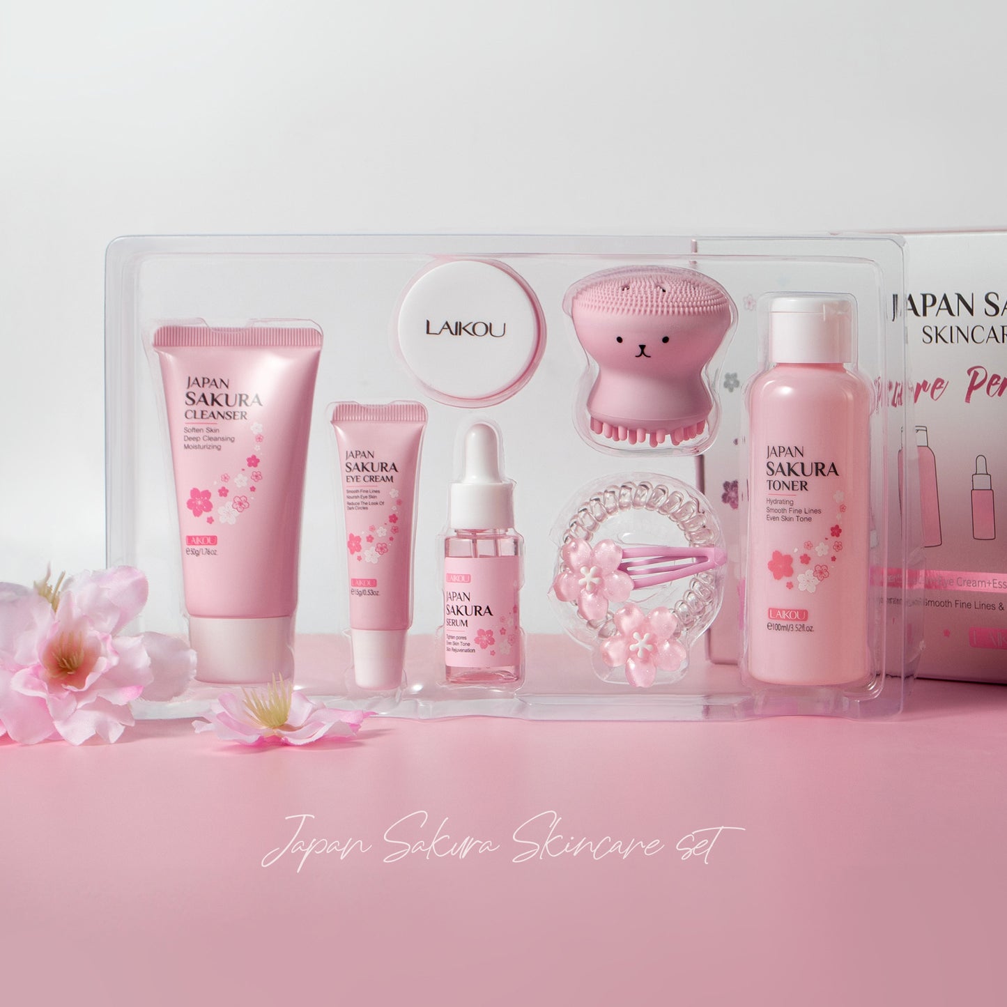 Cherry Blossom 8-piece Facial Skin