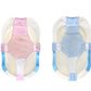 Cotton baby bath net cross