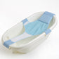 Cotton baby bath net cross
